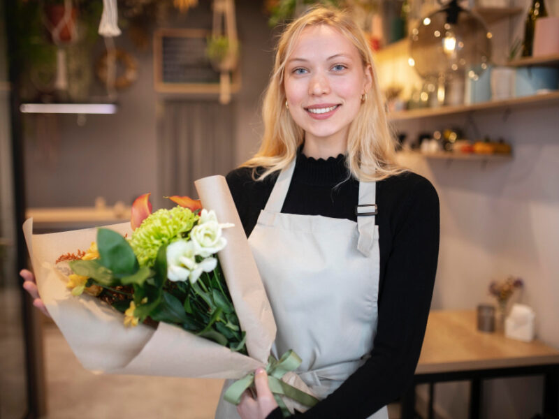 bloemist alleen werken, risico's van alleen werken